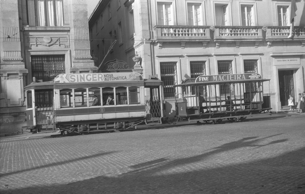 J H Price Photo of a Braga Tramcar