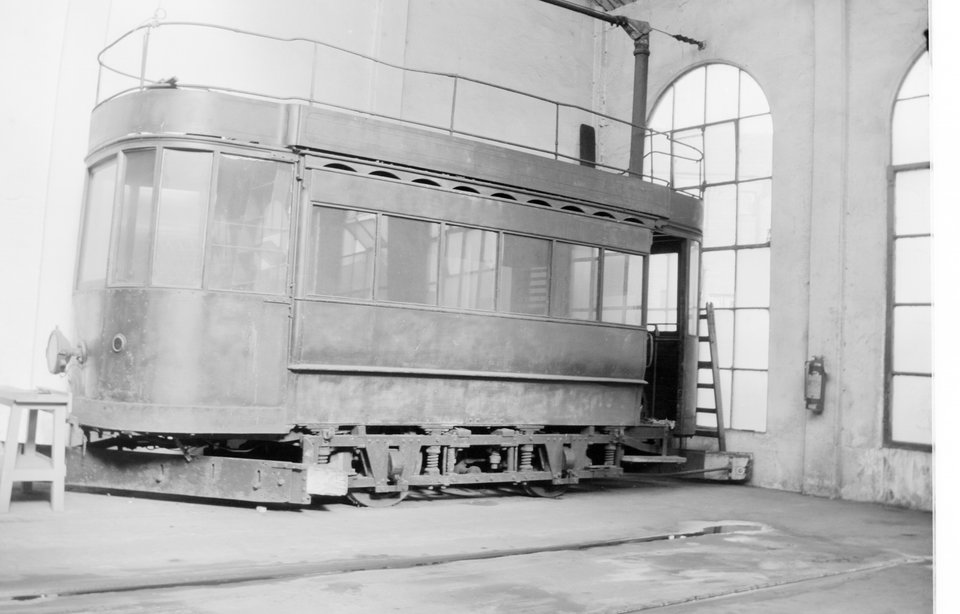 Blackpool 1 (4), Bispham depot. R.W. Crafter, 1959