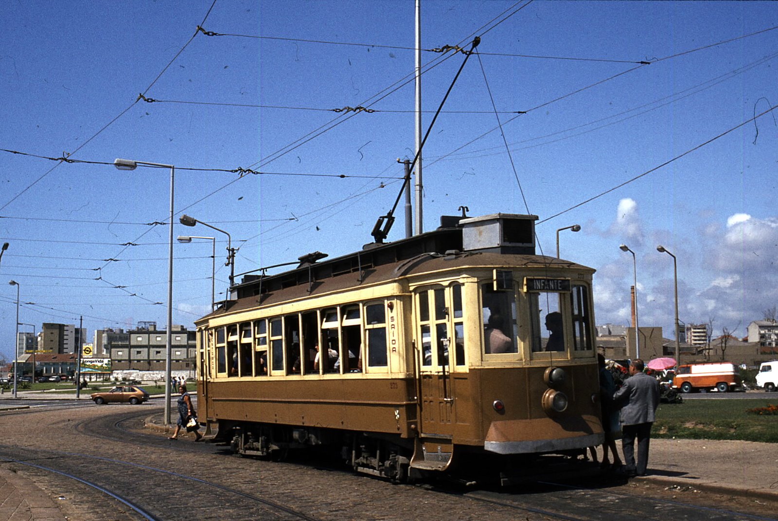 273 while still in service in Porto in 1983. Photo: Richard Lomas.