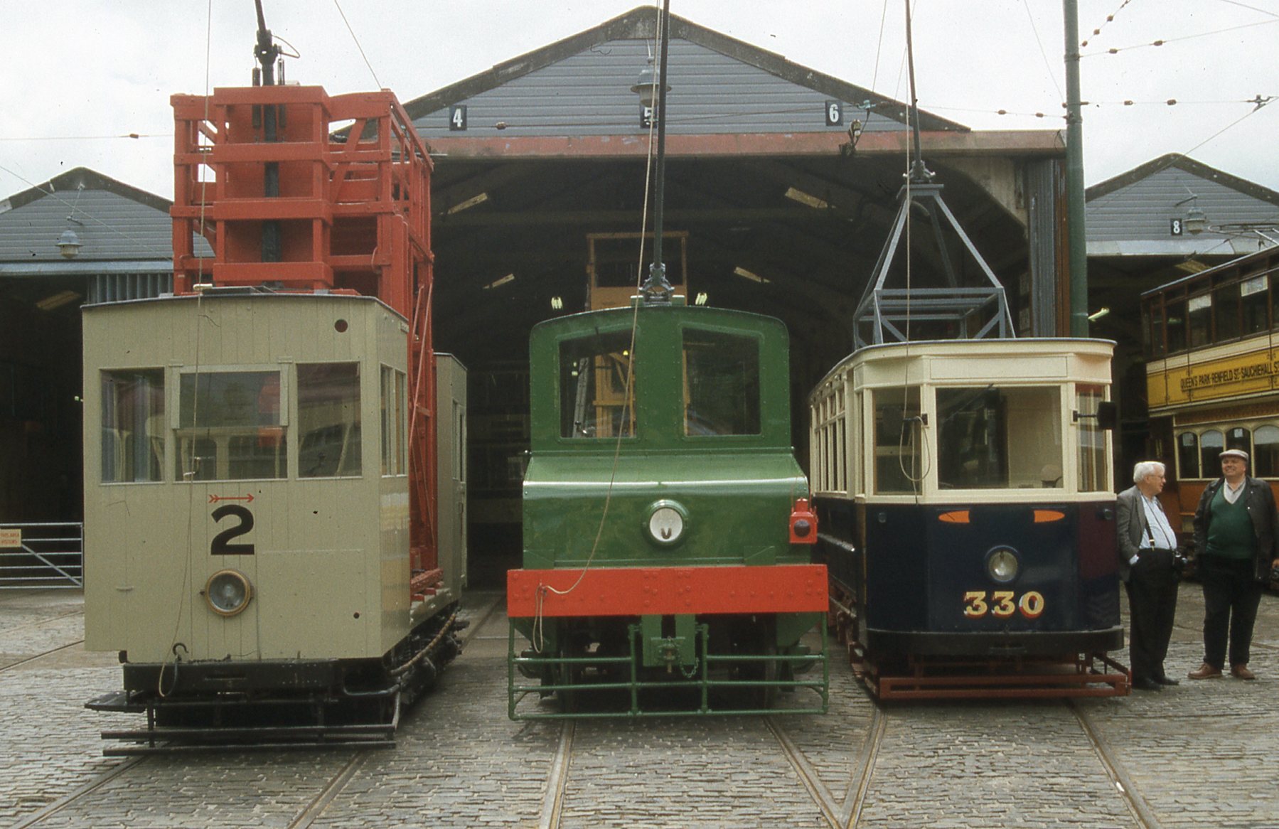 Leeds 2 with Blackpool electric loco and Sheffield 330. Photo: Jim Dignan