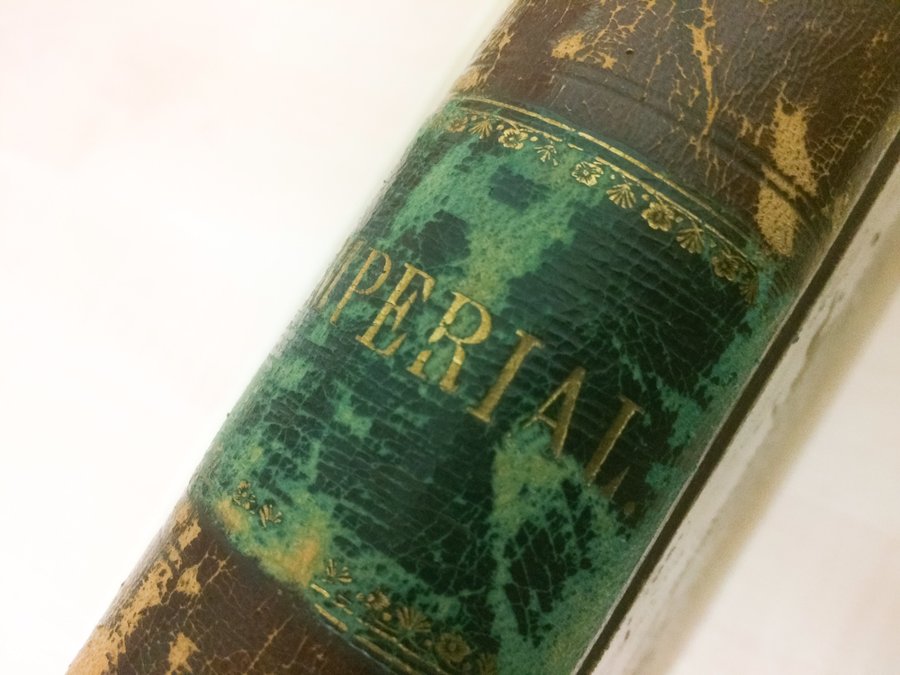 Spine of Imperial Tramways Company Ledger