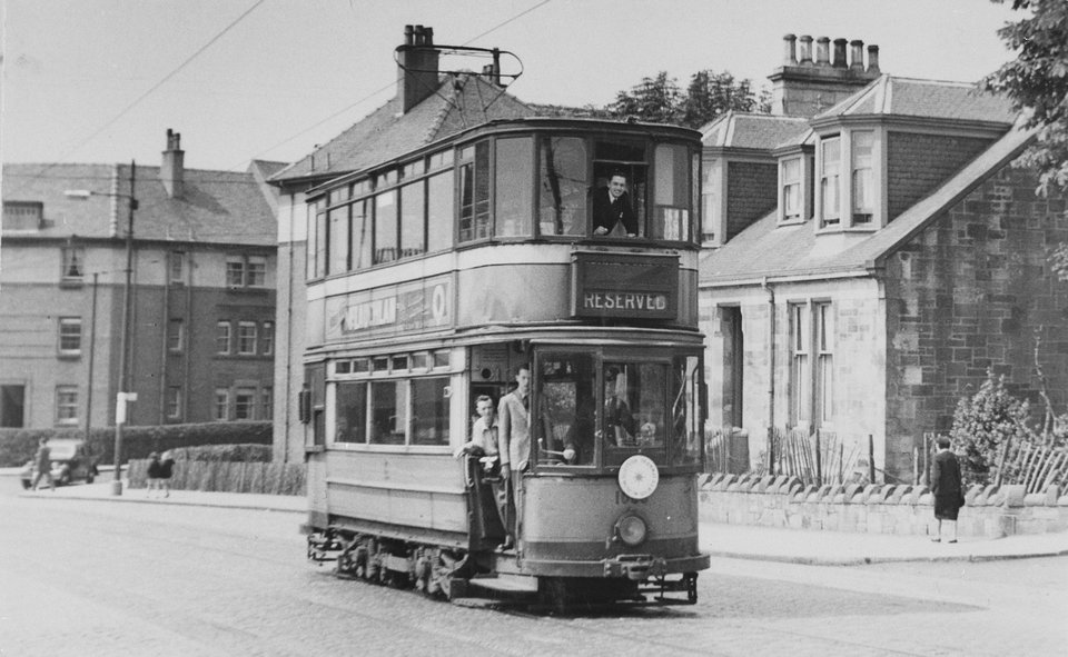 Photo courtesy of Crich TMS photo archive. Date unknown.