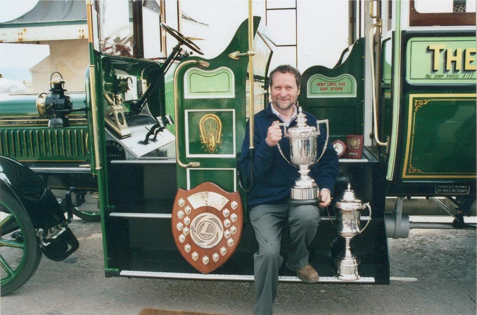 Mike Sutcliffe after winning the Brighton Run outright