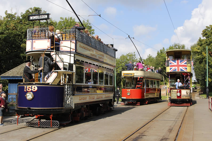 Ride the trams