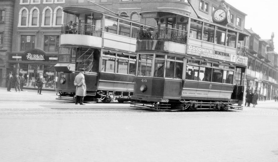 Walsall Corporation tramcar no 40