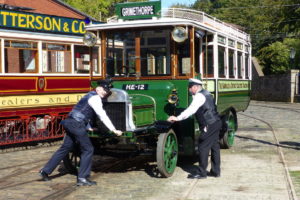 Barnsley & District Electric Traction Company “Combination Car” Motor Bus No. 5