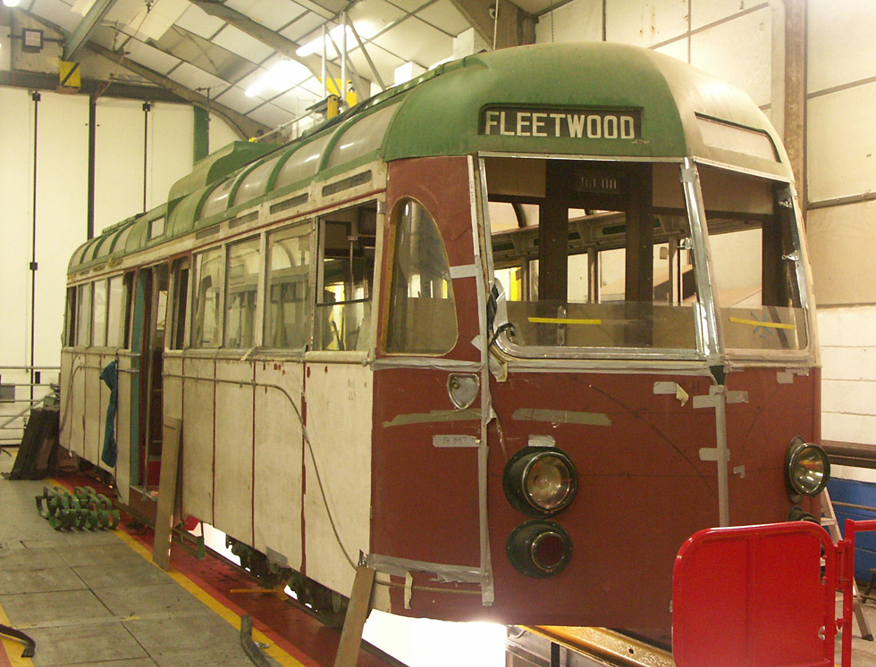 Blackpool 298 Prior to transfer 2013