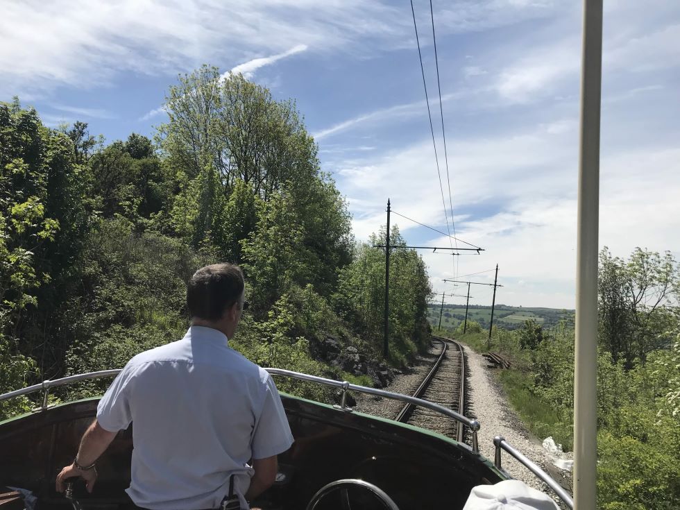 ram Driver's View of Derbyshire countryside