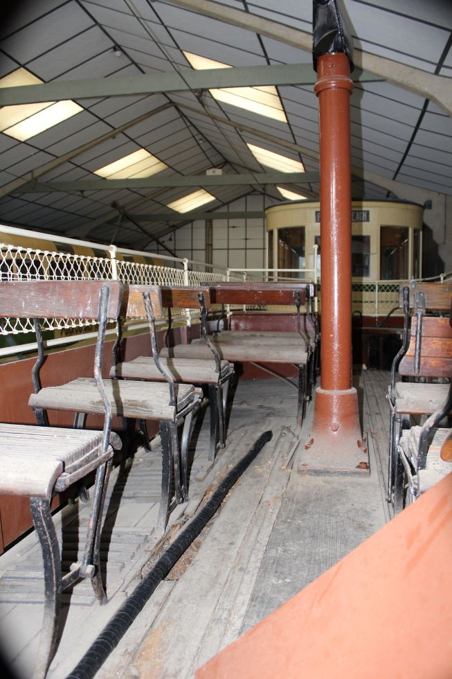 Derby 1 top deck Crich 2 May 2021. Photo Paul Abell Derby 1 top deck Crich 2 May 2021. Photo Paul Abell