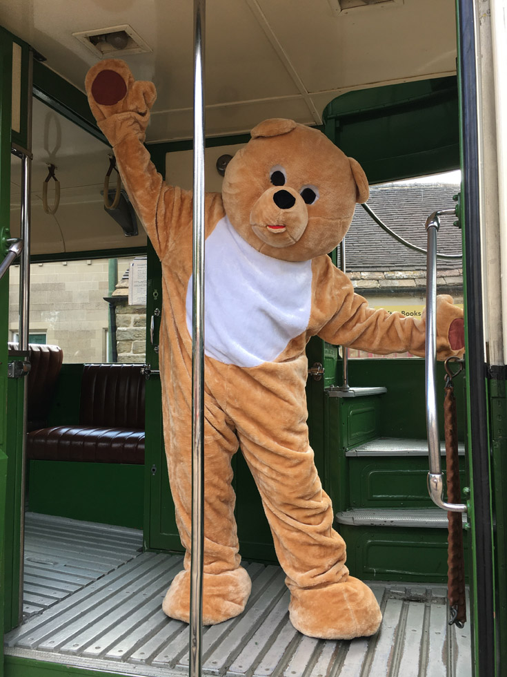 Ted on Tram