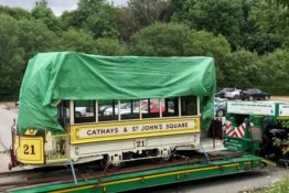 Horse Tram Updates! Cardiff 21 Returns to Wales