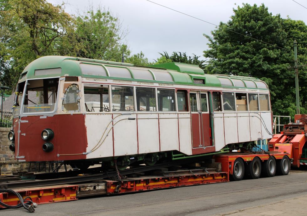 Blackpool 298 at Crich (980px) Blackpool 298 Arrived at Crich