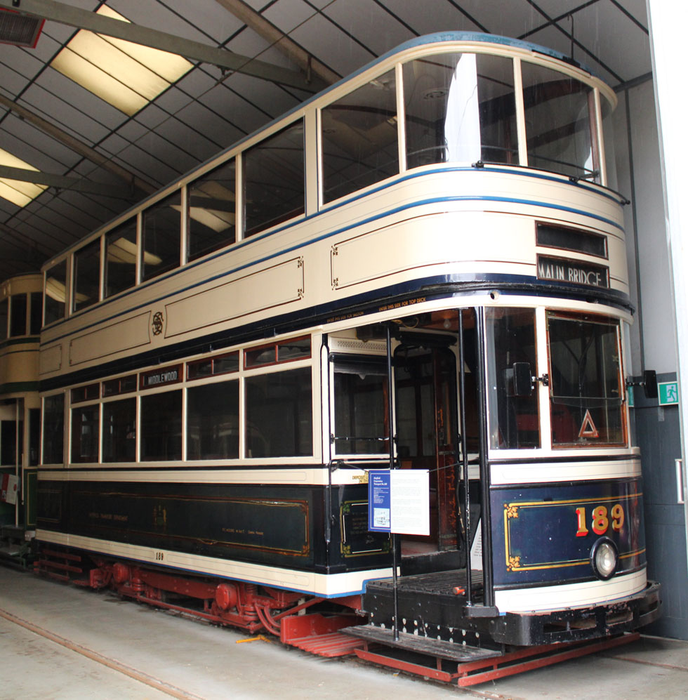 Sheffield 189 inside the depot(