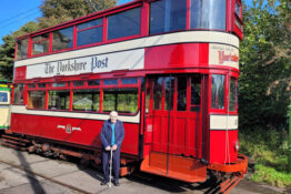 Emotional Visit to Crich Tramway Village by Former Tram Conductor