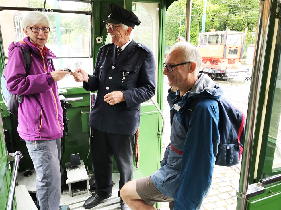 Andrew Willis describing a tram driver's experience