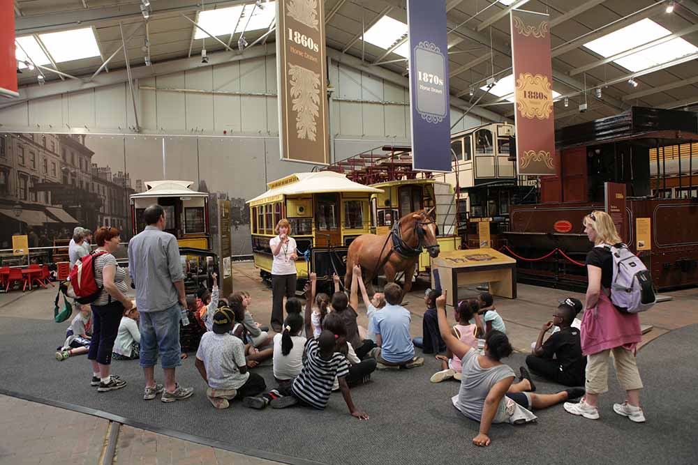 School session in the Great Exhibition Hall